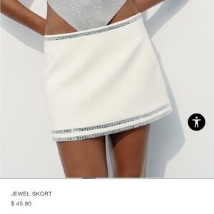 Zara - Jewel Skort